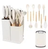 Knife & Utensil Set with Stand